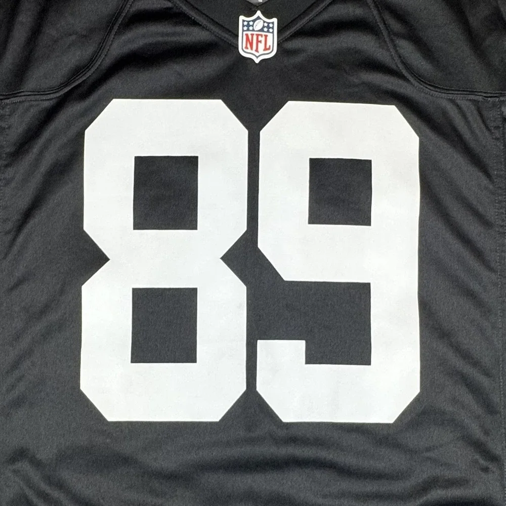Oakland Raiders Jersey Mens XL Black Nike On Field Amari Cooper 89 NFL Football
